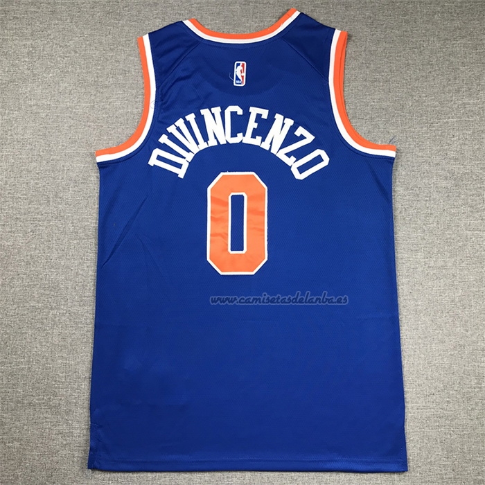 Camiseta New York Knicks Donte Divincenzo NO 0 Icon Azul